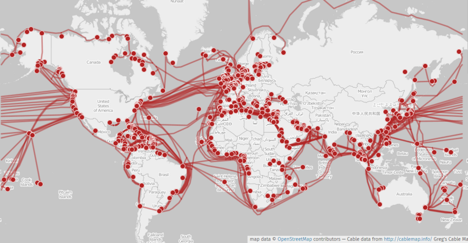 La guerra bajo el mar: los cables que sostienen Internet